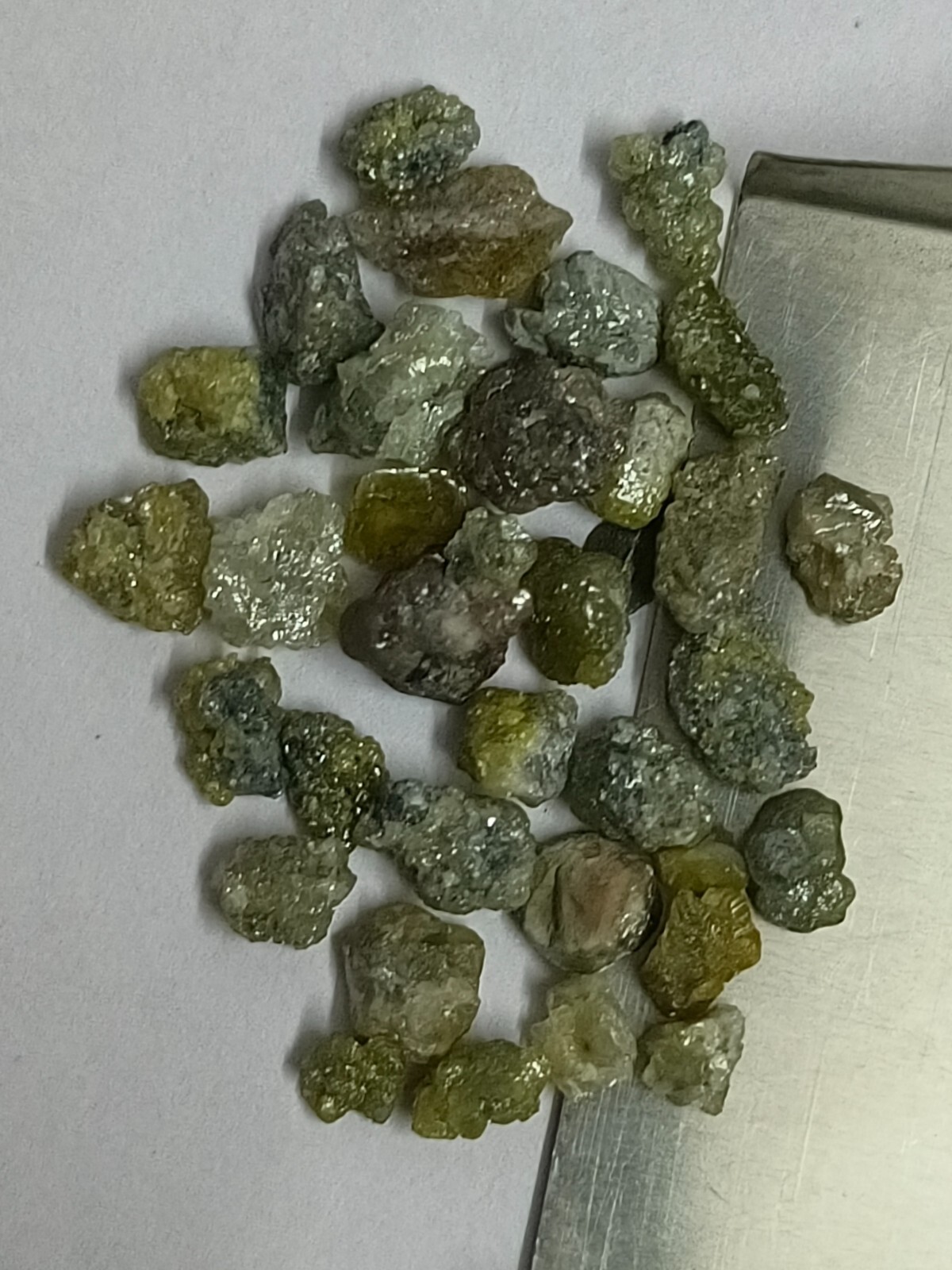20.00 Ct Natural Rough Diamonds Lot 3–4 mm Raw Loose African Earth Mined Mineral