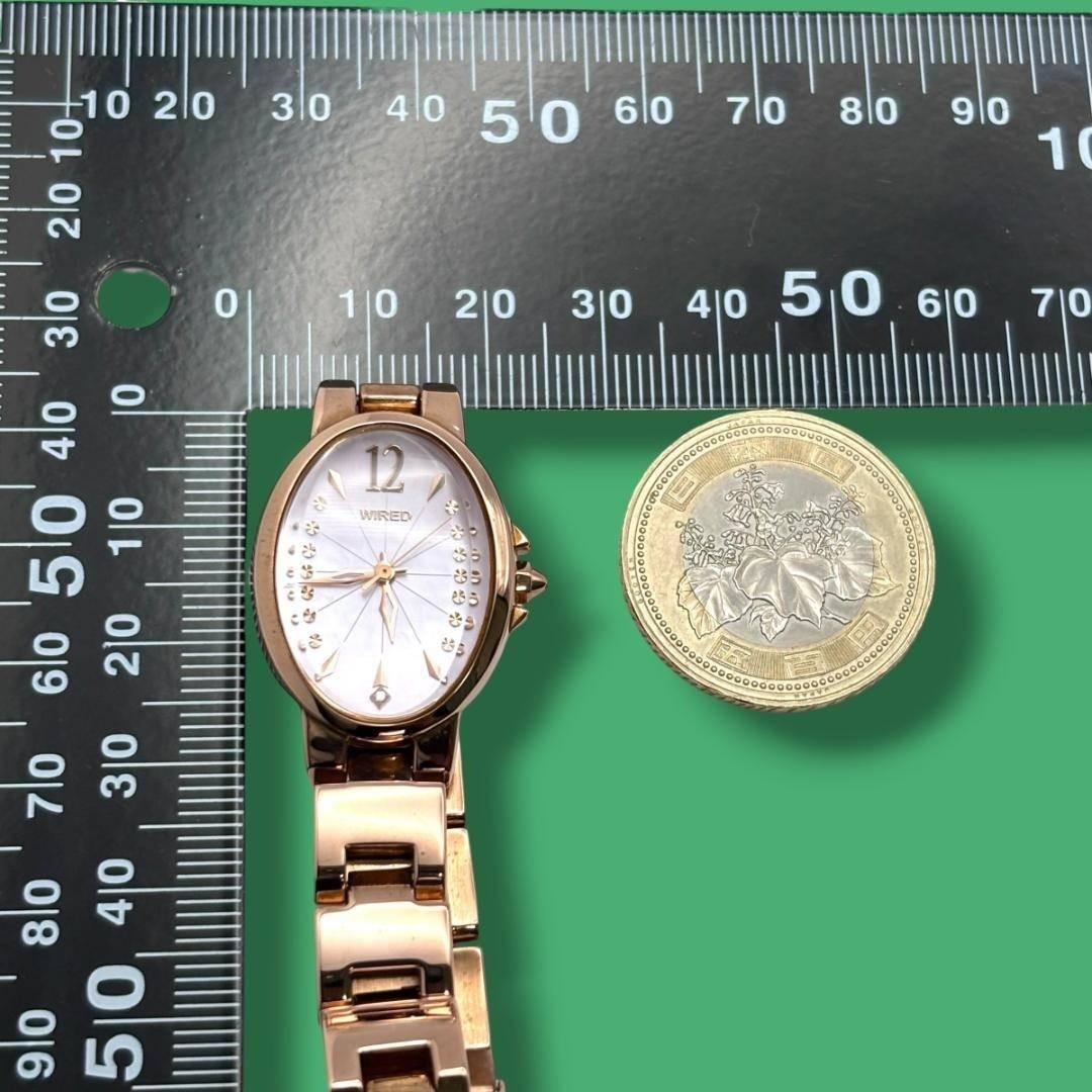 working Seiko Wired ladies’ watch oval waterproof quartz