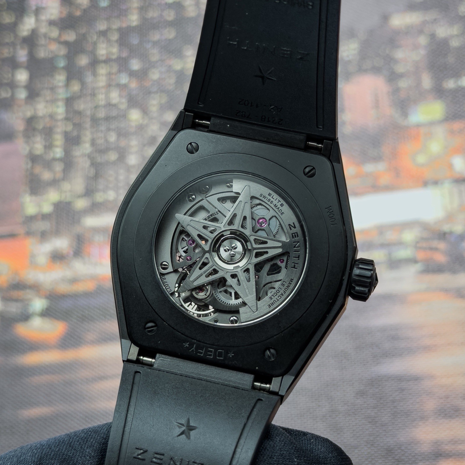 Zenith Defy Men’s Black Watch – 49.9000.670/77.R782