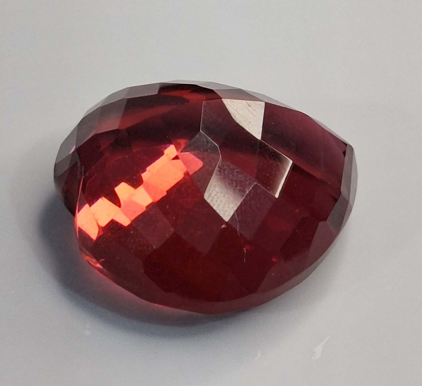 Natural Rubellite Tourmaline Heart Cut 97-99 Ct Certified Loose Gemstone SP205
