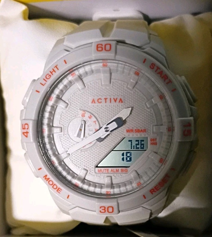52- Activa X Invicta Digital Essentials Men’s Watch – 53mm, Grey (ACW2583-002)