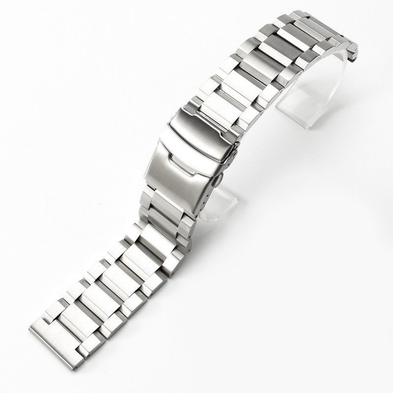 Quality Solid Stainless Steel Watch Band Strap Mens Metal Bracelet 18 20 22 24mm