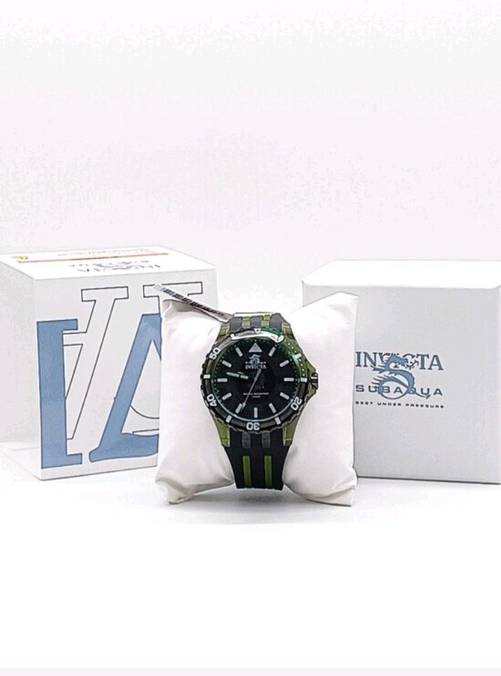 New Flame Infused Crystal Pro Dive Luminescent 100M 44MM SubAqua SportsWatch