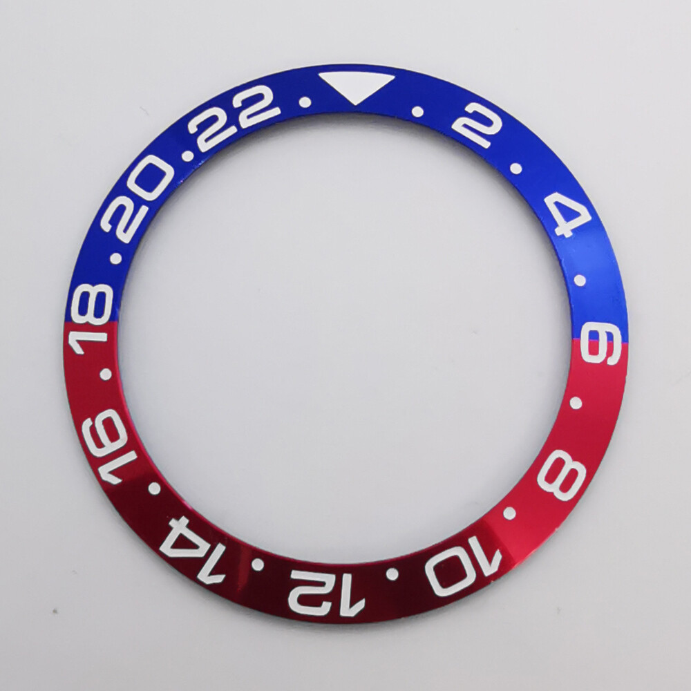 40mm Aluminum Ceramic Watch Bezel Insert Ring for 43mm Automatic Men Watch