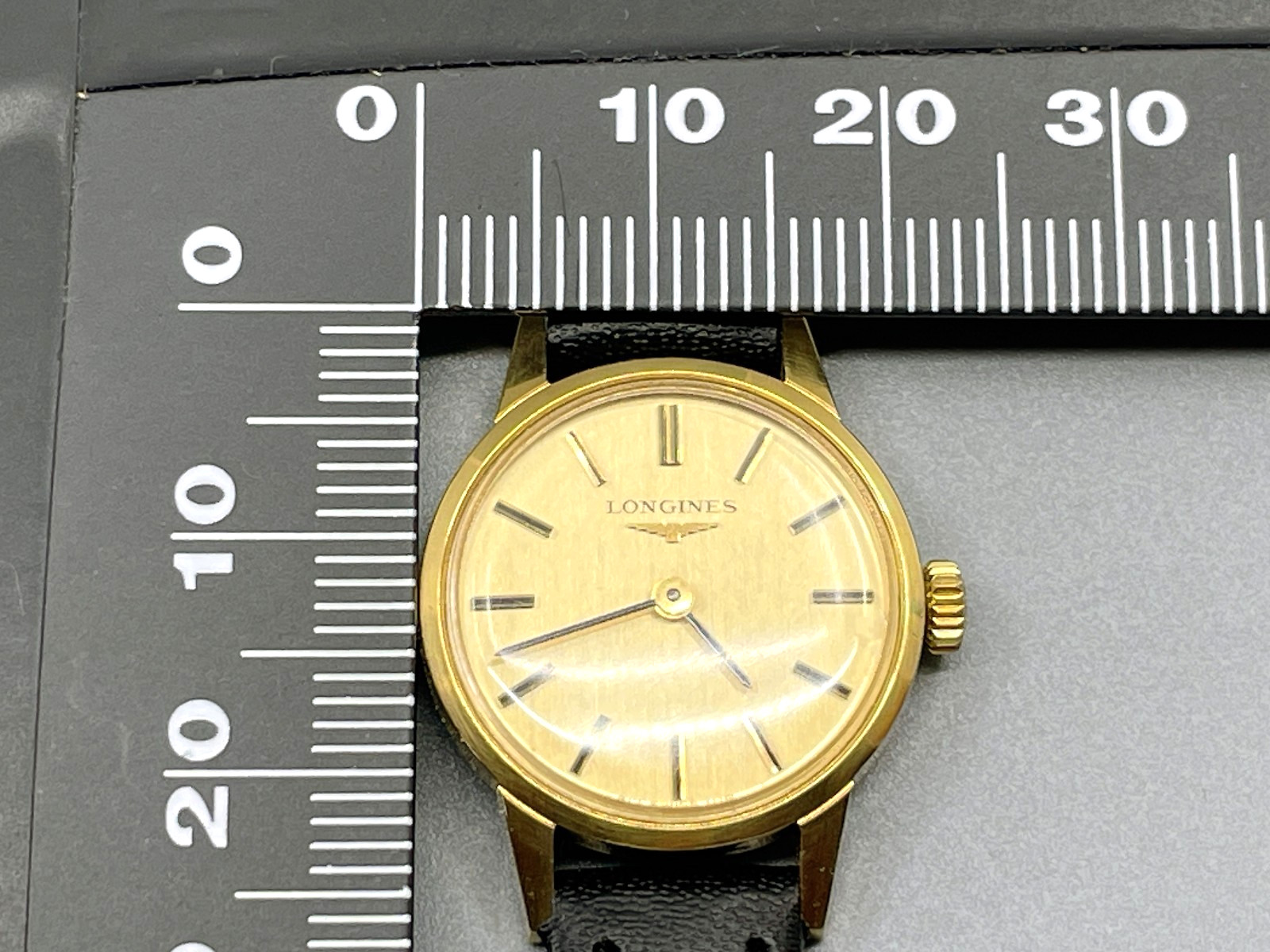 Vintage 1970s Longines 817 1116 Ladies manual Winding 22mm Watch Gold -US Stock