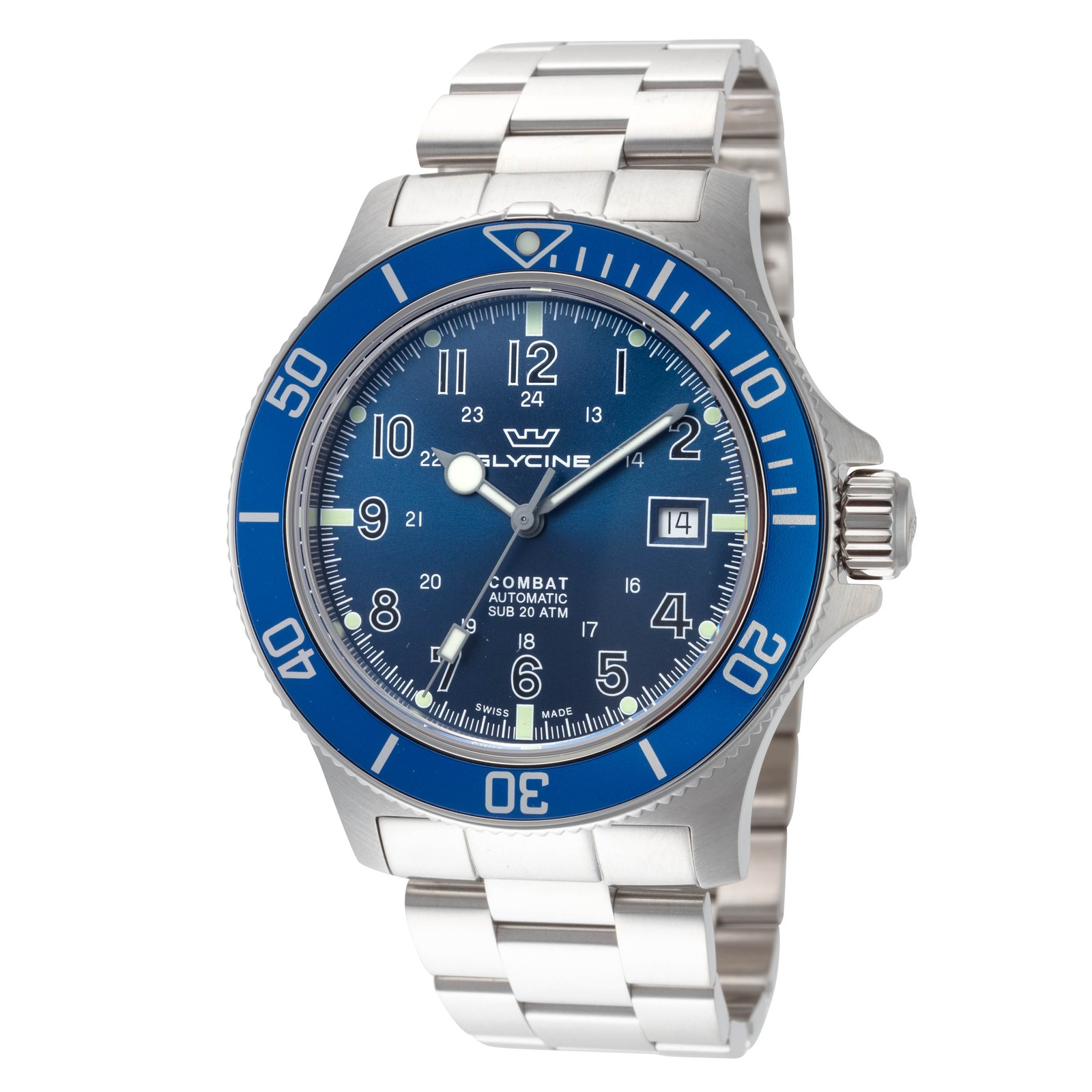 Glycine Men’s Combat Sub 42mm Automatic Watch GL0077