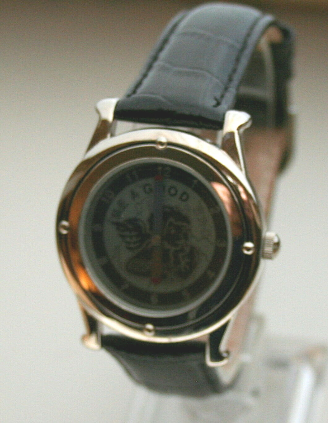 Rare Boy London Changing Dial Good / Bad Devil LCD Watch New NOS 1990s