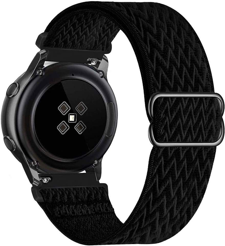 Nylon Strap Fabric Elastic Watch Band For Samsung Galaxy Watch 3 4 5 6 7/Active