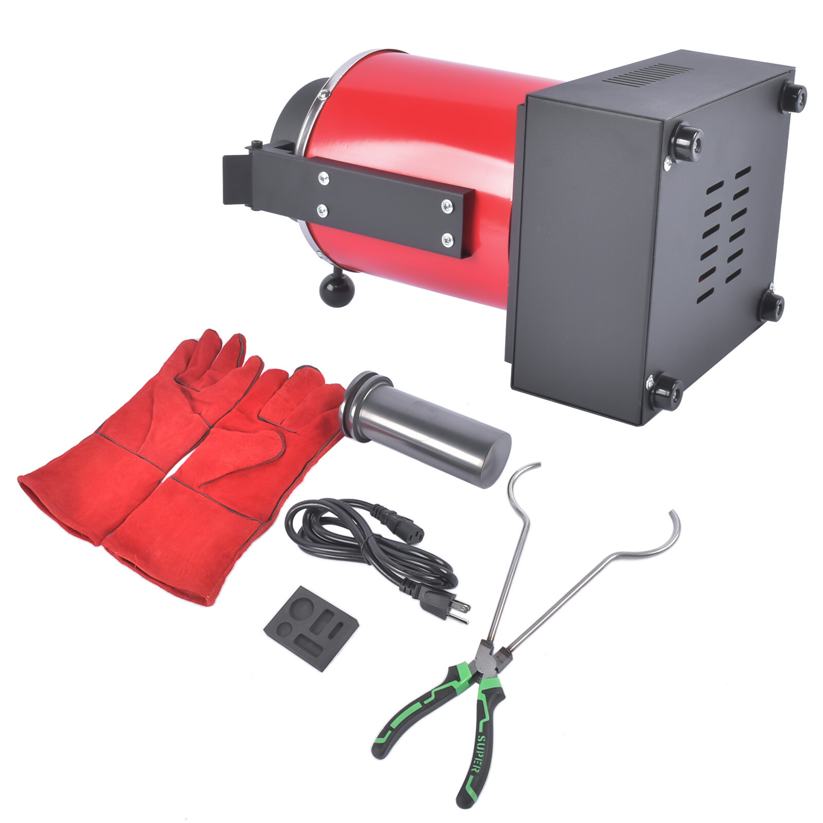 3KG Gold Melting Furnace 1150°C/2102°F Small High-Temperature Casting Furnaces
