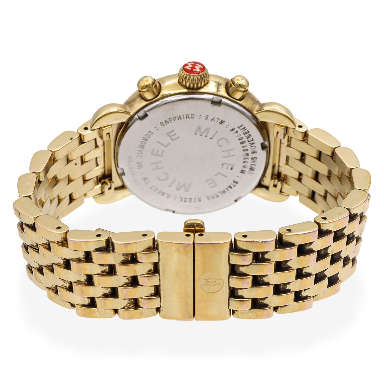 Michele CSX Diamond Chronograph Women’s Quartz Watch