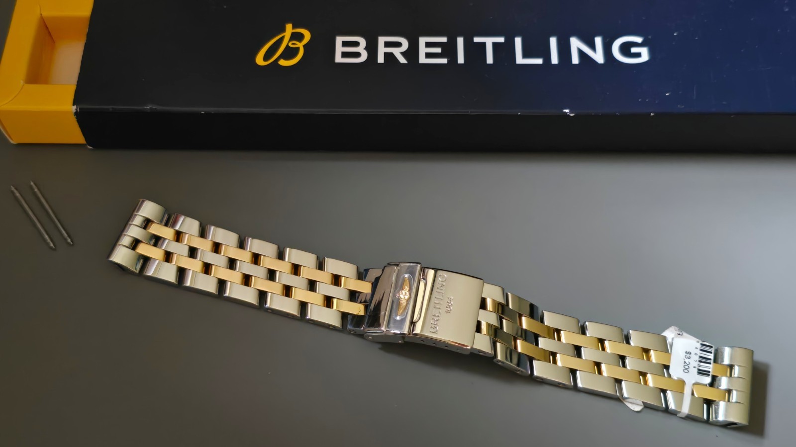 Breitling Chronomat 18K Pilot Bracelet 372C – Unworn NOS / NEW!