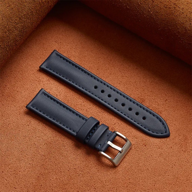 Nylon Canvas Watch Strap 18 19 20mm 21 22mm 23mm 24mm Sailcloth Waterproof Band