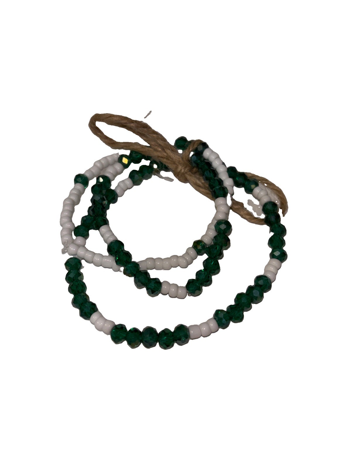 2 Wrist Bracelets and 1 Ankle Bracelet- 3 Piece Sets Handmade