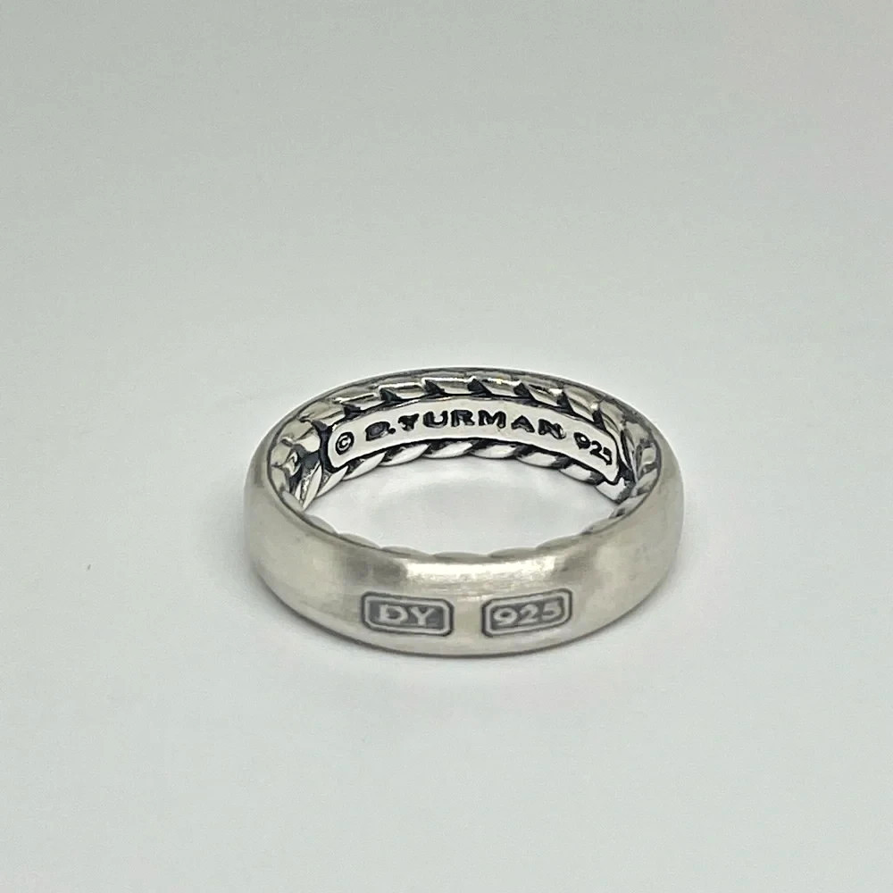 David Yurman Men’s Sterling Silver Ring 9.5