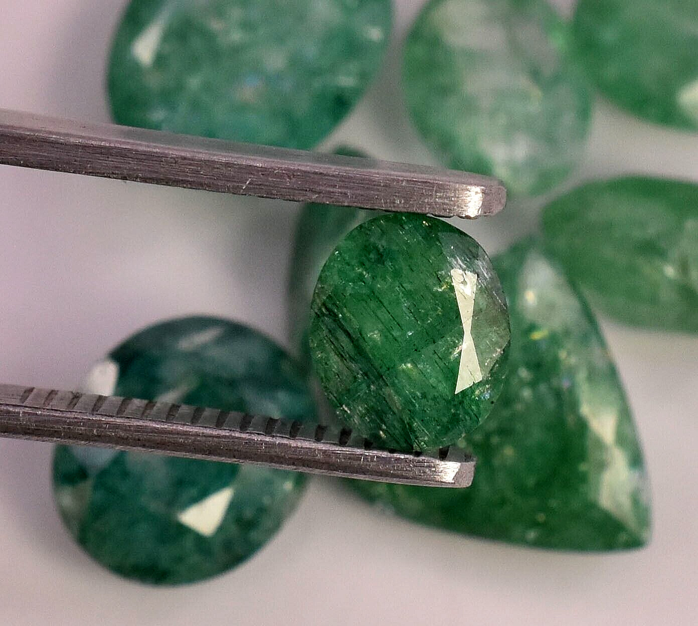 26.75 Ct Natural Green Beryl Colombian Emerald Loose Lot Gemstone