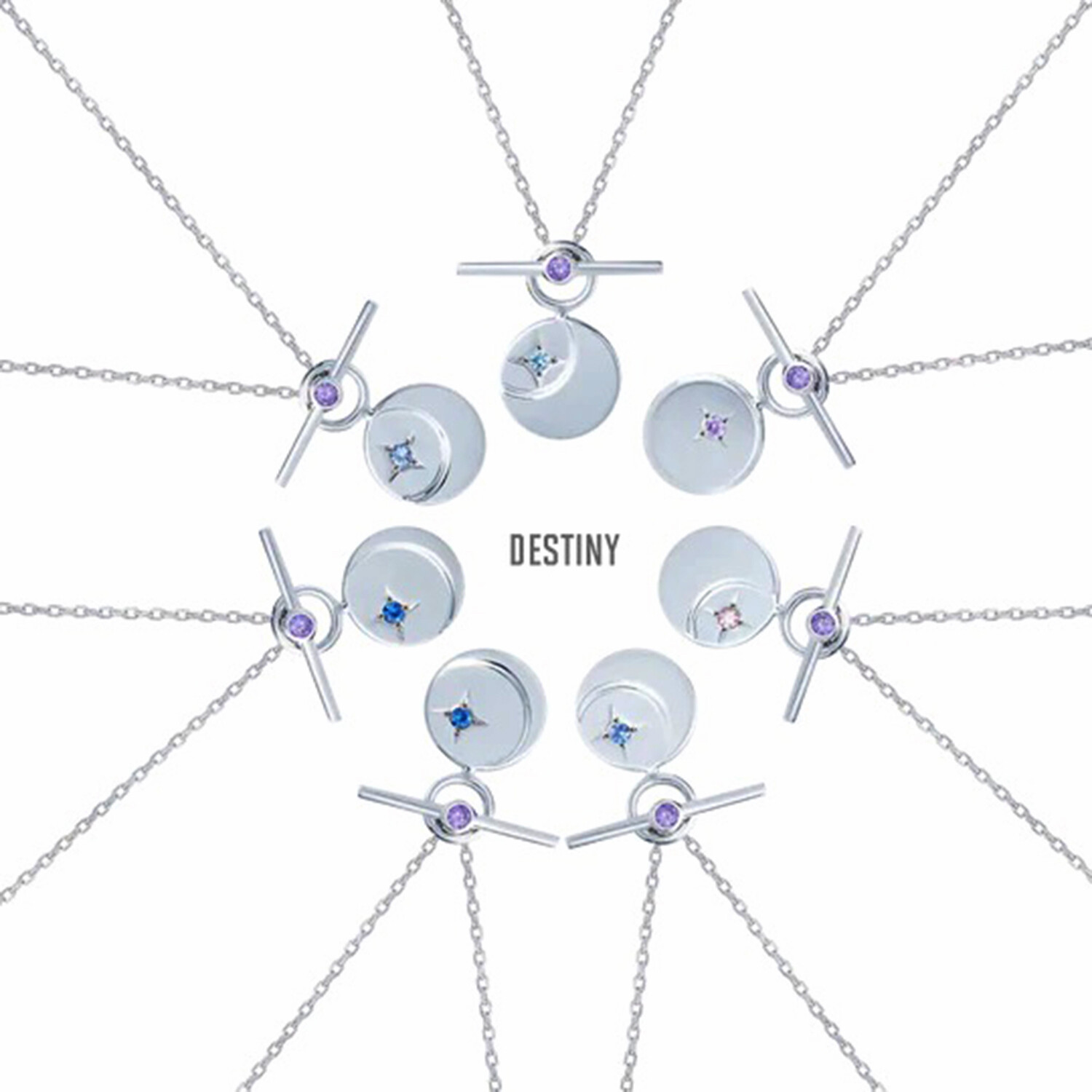 with tags BTS STONEHENgE Moment of Light Jewelry Official Army Necklac G1N
