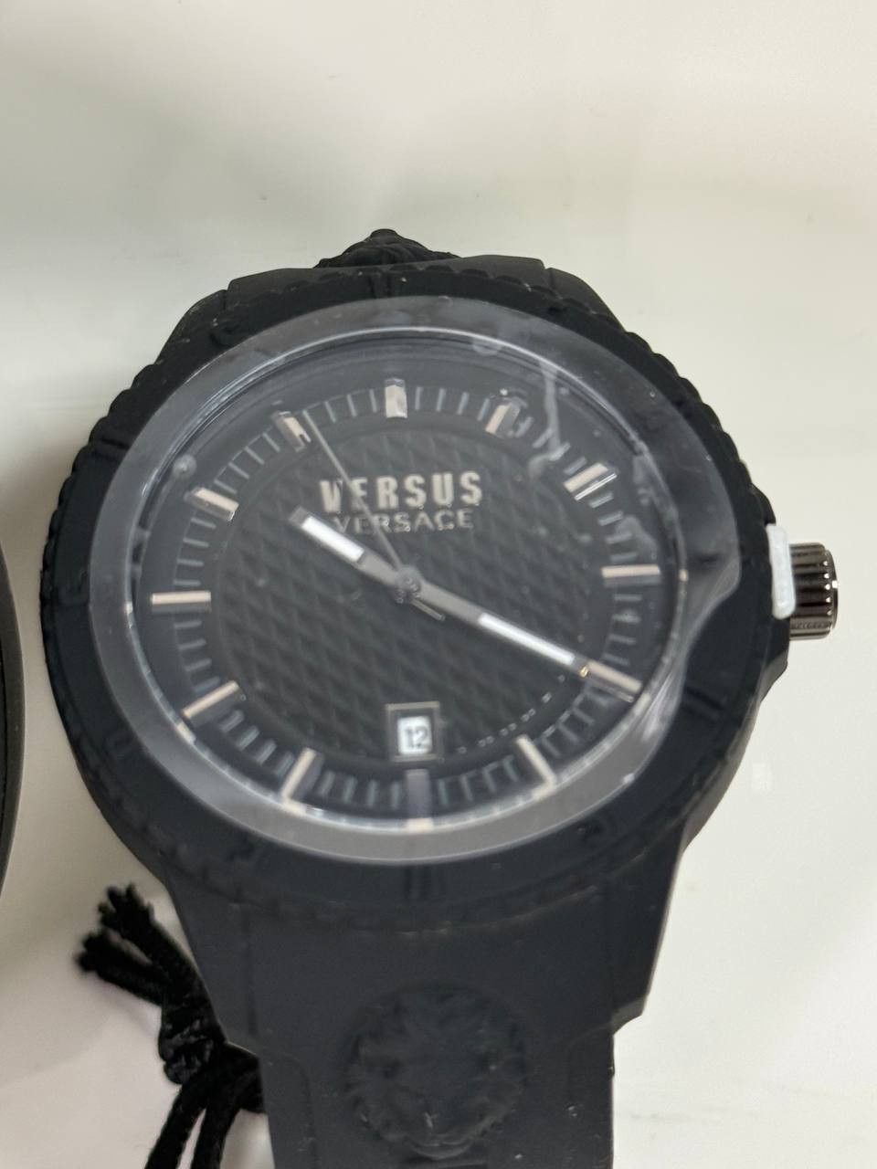 Versus Versace Tokyo Silicone Watch 42mm Case Black VSPOY5921