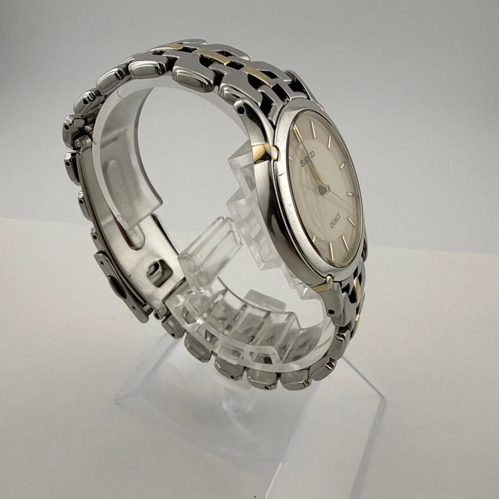 SEIKO 8J41-6080 Seiko Dolce Men’s/Boys’ Quartz Watch, Working Condition,