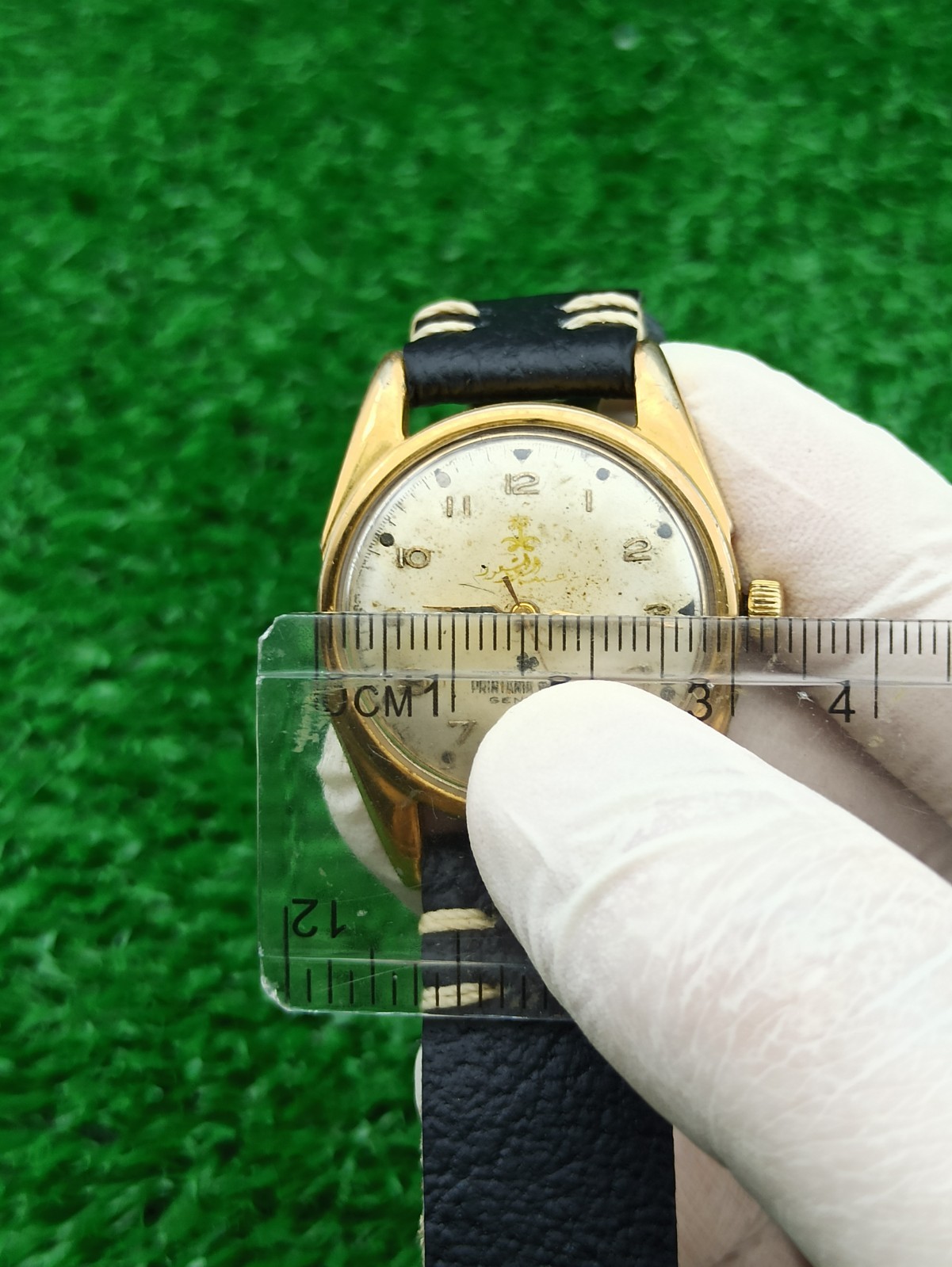 Rare Vintage Printania Geneve Saudi Arabia Royal Gift King Abdulaziz Swiss Watch