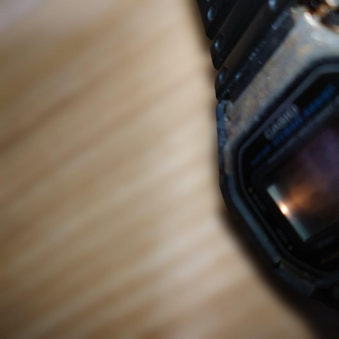 036 dw 5600 691 CASIO Digital Watch Black No.gs3541