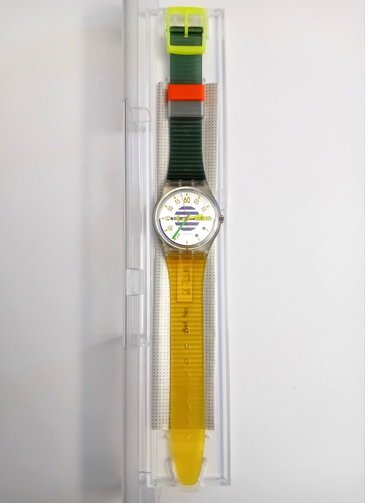 Swatch Gent New High Pressure GK701 1992 Vintage Wrist Watch 90s NOS