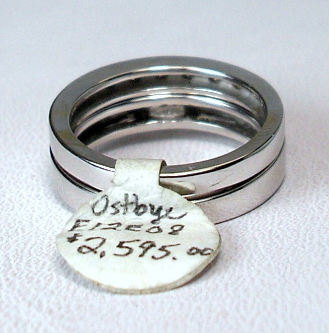 0.57 ct Heart 0.70 cttw Natural Diamonds 14K White Wedding Set Was $2,595 Video
