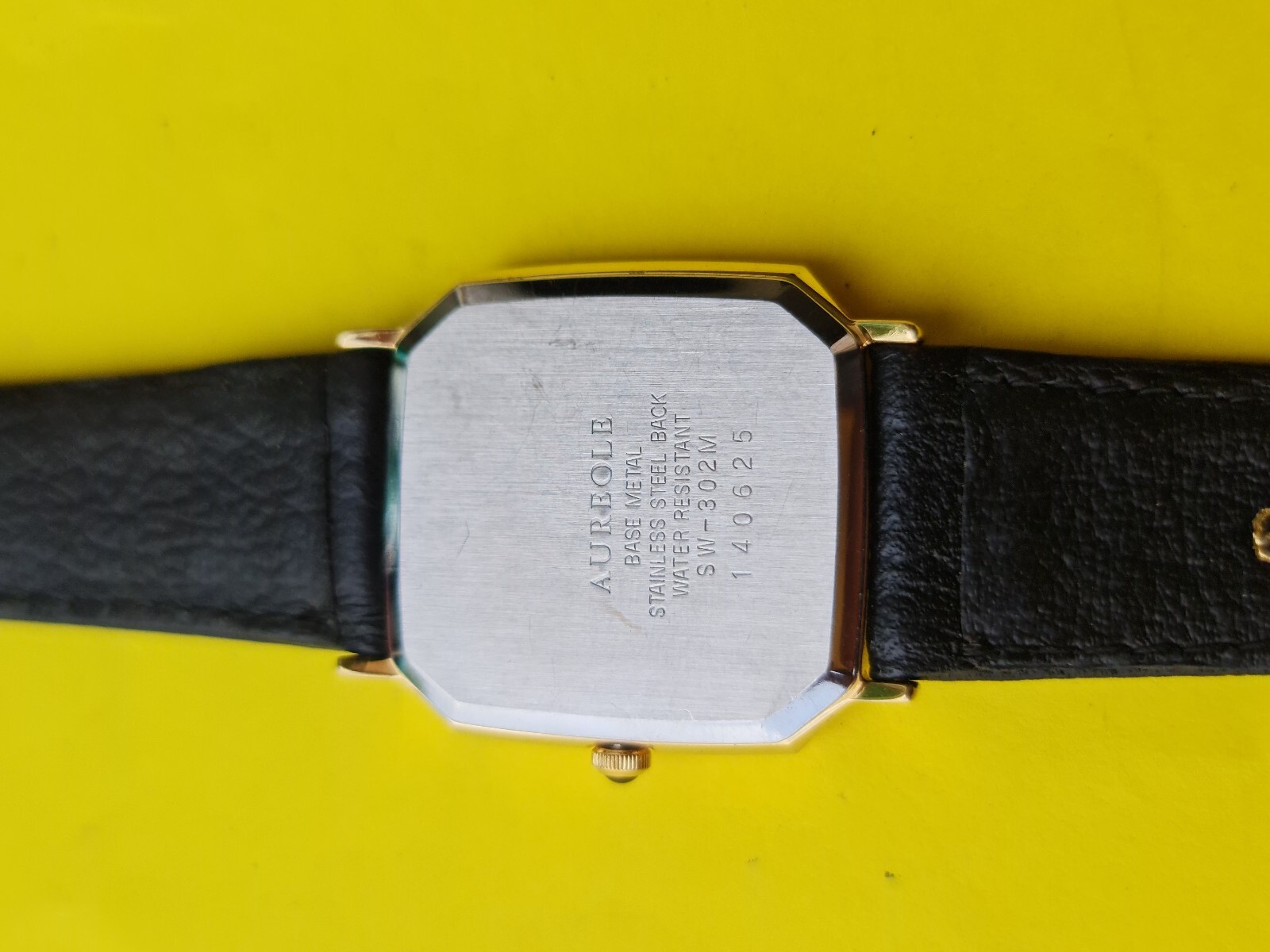 Vintage Aureole Tank Quartz Original Swiss Unisex Watch