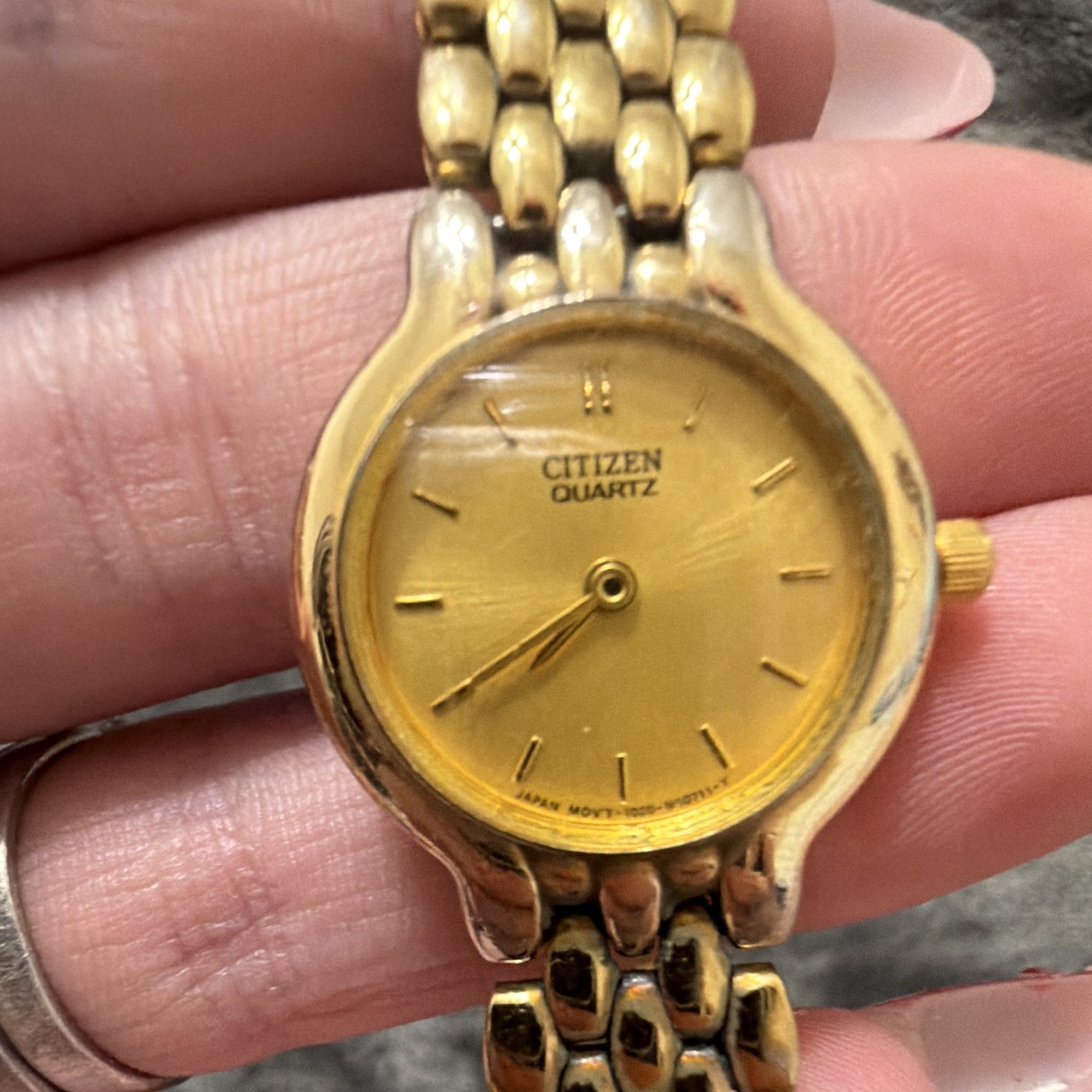 Citizen Quartz Women’s Gold Tone Analog Quartz Bracelet Dress Wristwatch