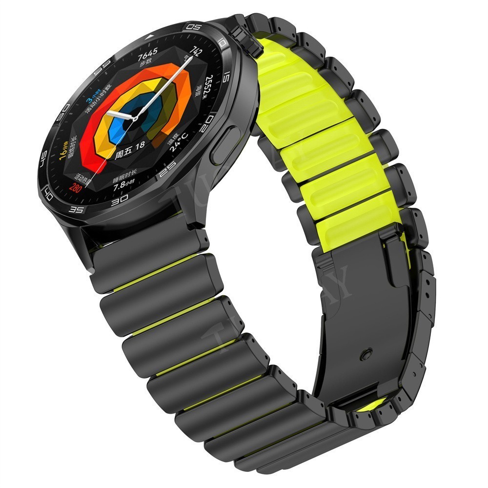 22mm Titanium Metal Band Strap For Amazfit GTR 4 3 2 2e 47mm Bip 6 5 4 Stratos 3