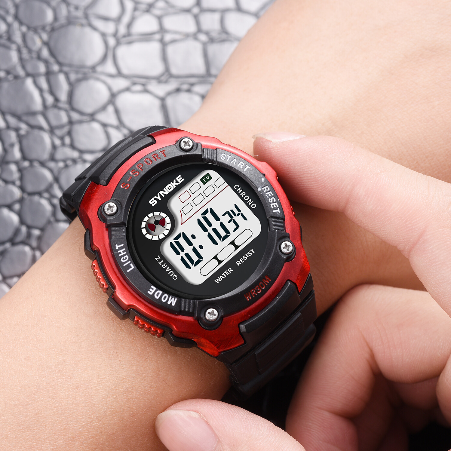 Hot Kids Child Boy Girl Multifunction Waterproof Digital Sports Watche Xmas Gift