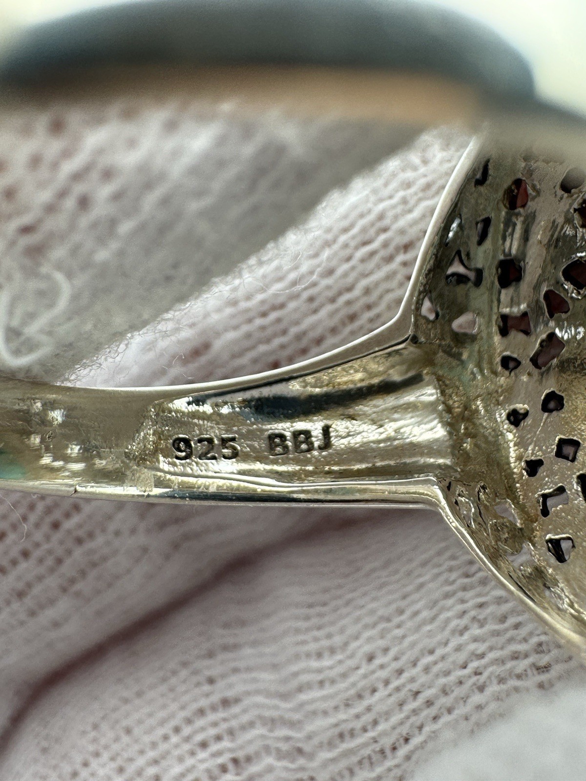 BBJ Bangkok Ratnaraj Sterling Silver Larimar Ring