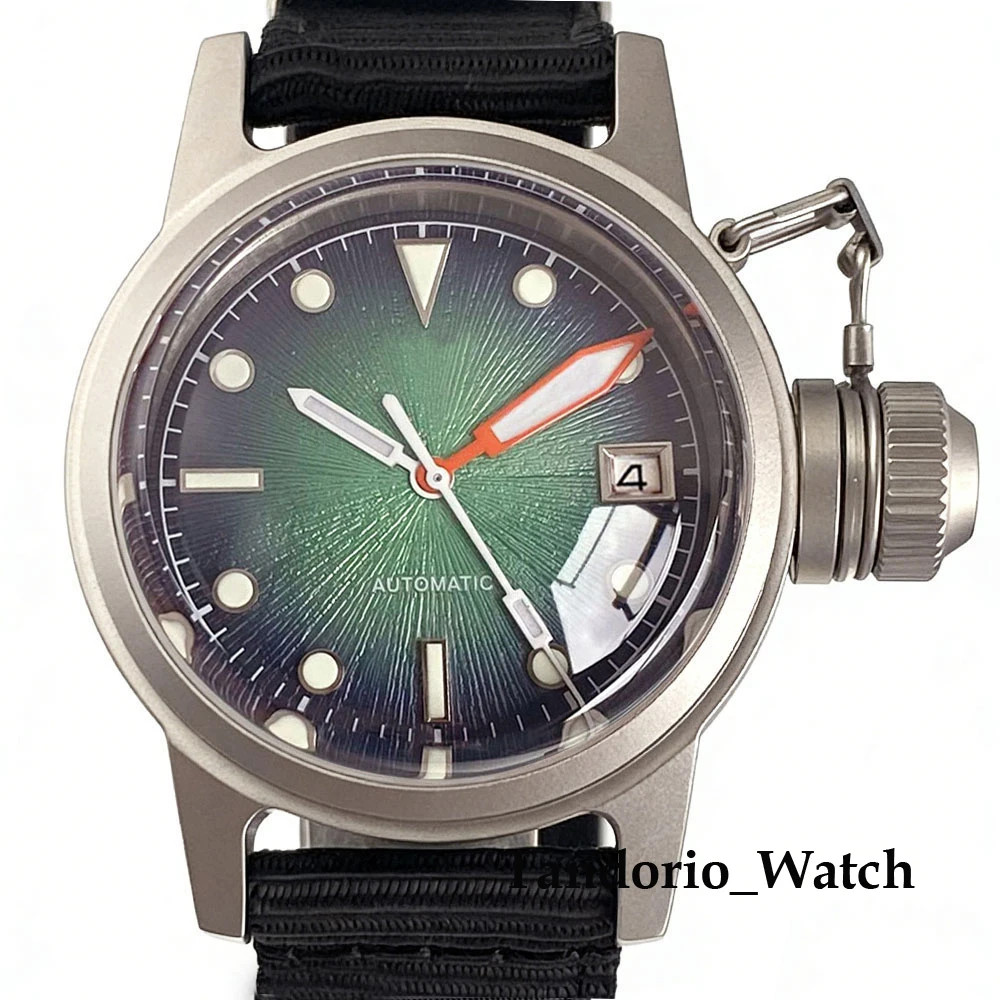 Tandorio 36mm Domed Sapphire Glass Asia 2824/Miyota 8215 Men’s Mechanical Watch