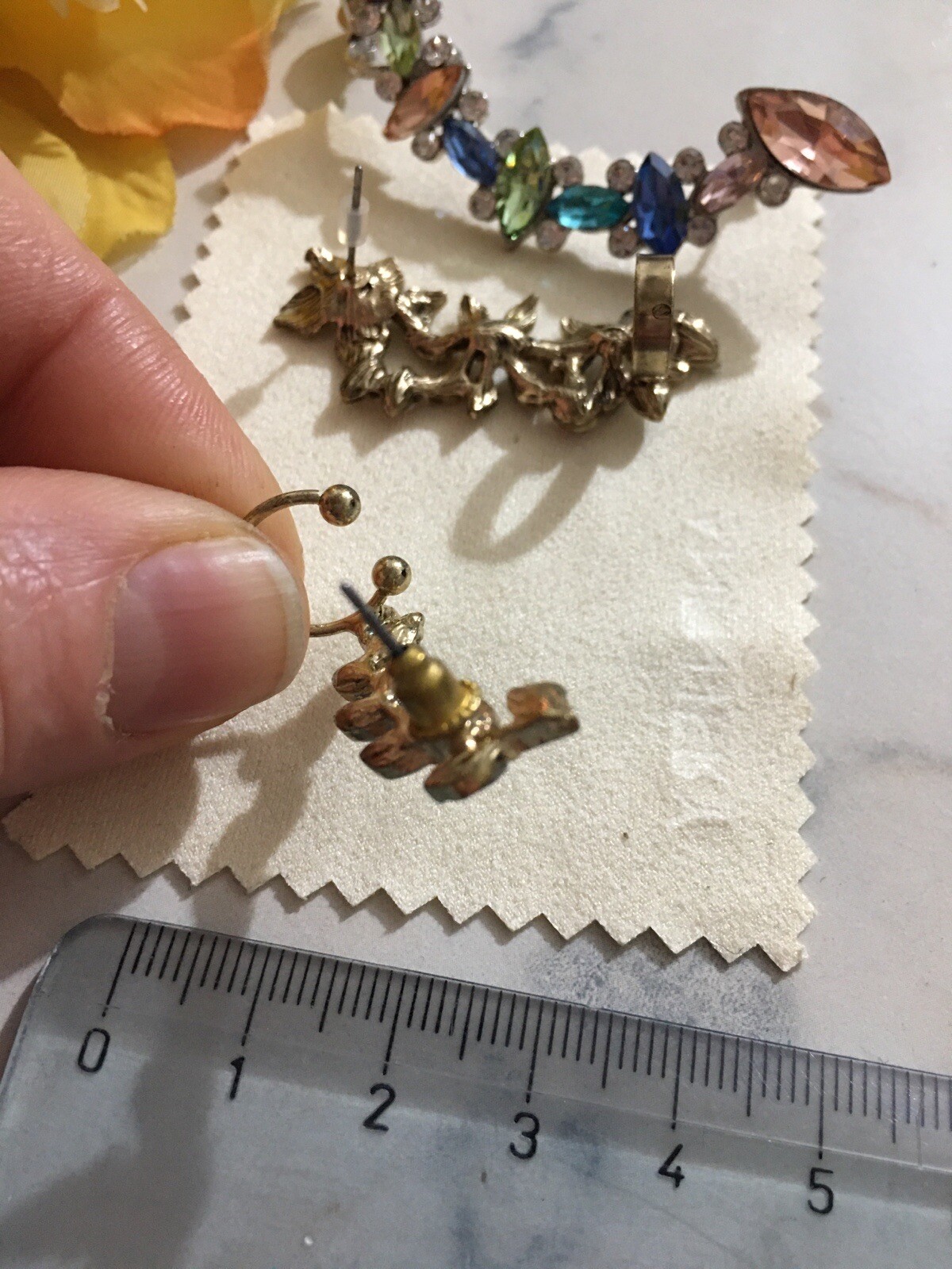 Craftsmanship Mono Earring / Earcuff Set Various Sizes
