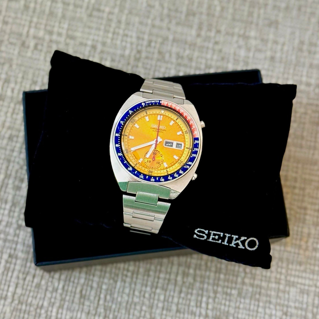 Vintage Seiko 6139-6002 Automatic Chronograph – Freshly Serviced –