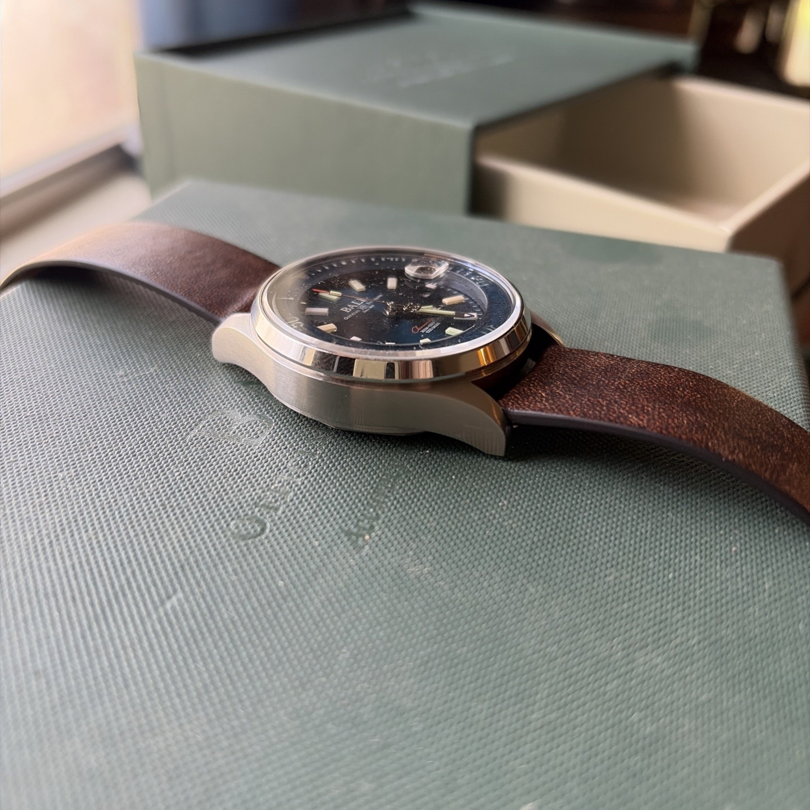 Ball Engineer Master II Diver Chronometer DM2280A FULL KIT+ w/ Rainbow Lume