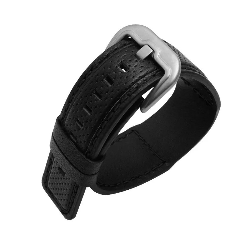 Simplicity leather watch strap for Dietrich OTC-AO1 OT-3 watch
