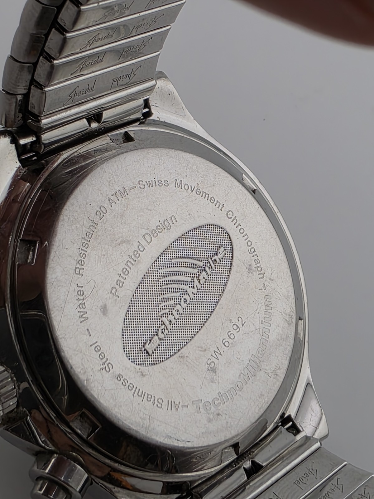 Technomarine Technomillennium Chronograph Diamond Bezel Quartz Watch SW6692.