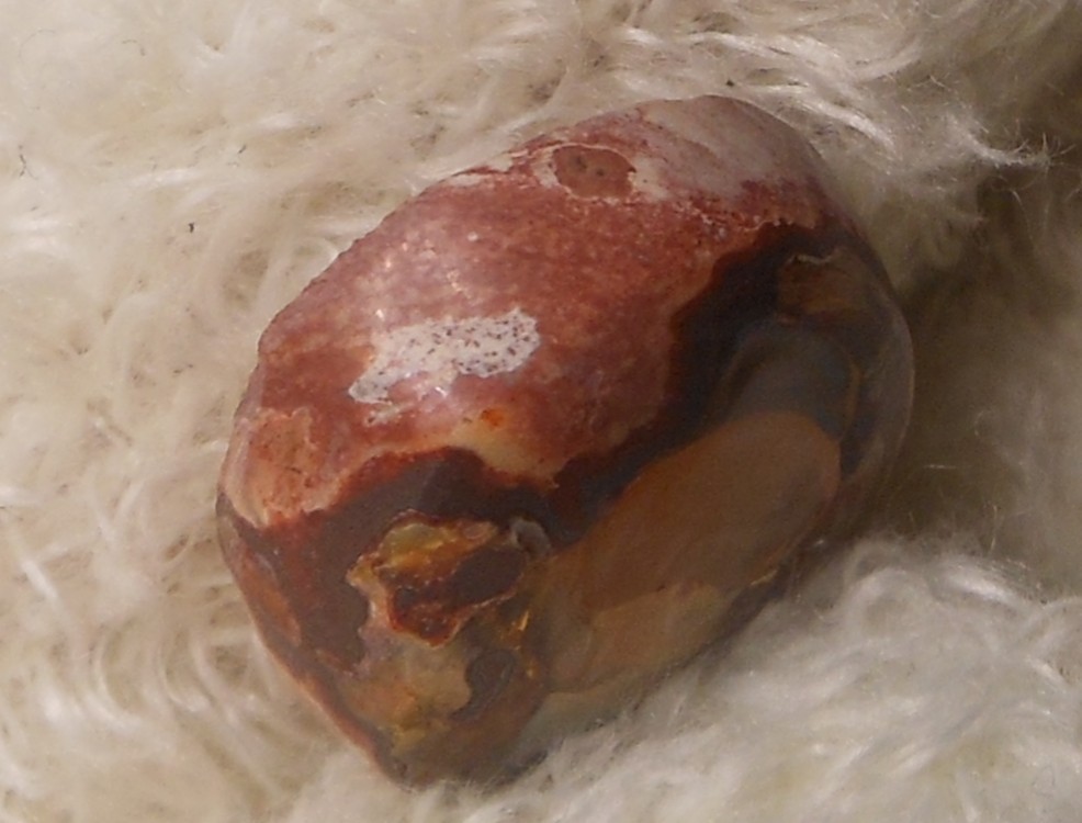 11.70ct Mexican Fire Opal 17x14x7mm Natural Earth-Mined Stone