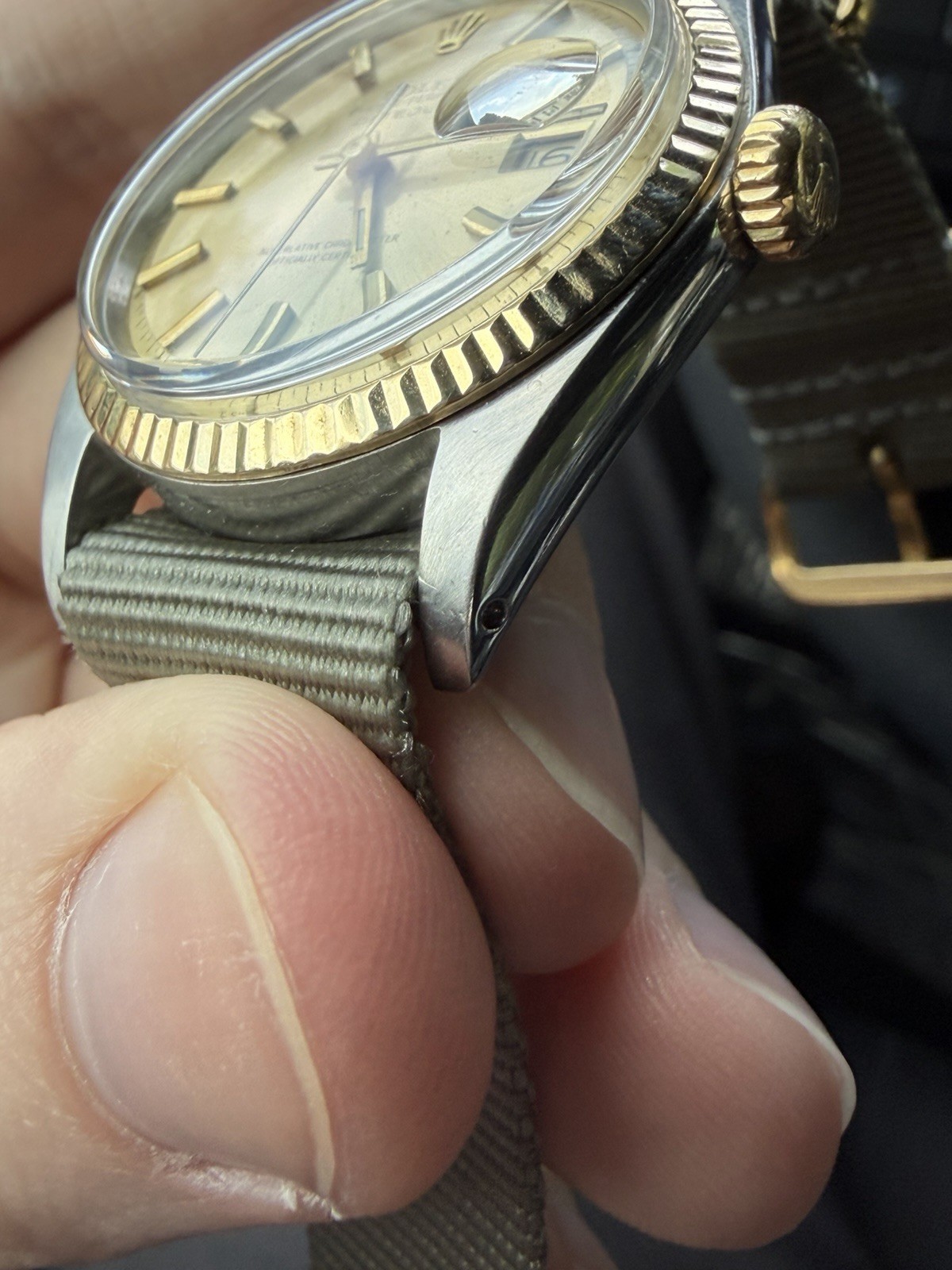 Rolex Datejust 1601/3 Two Tone Steel Yellow Gold 36mm Automatic Caliber 1570