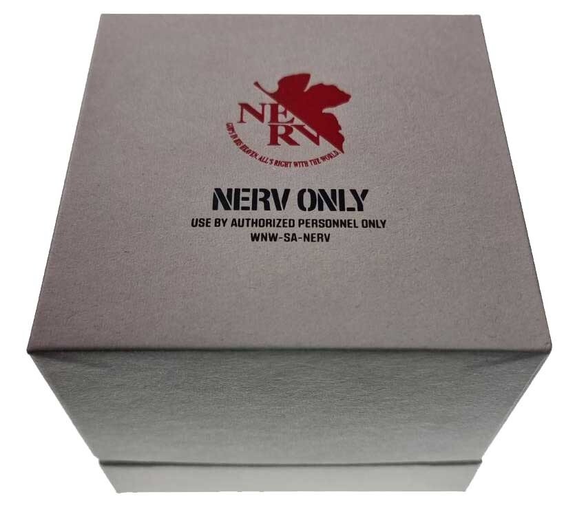 SONY wena Wrist Pro NERV Edition 500 Limited Evangelion Silver watch New