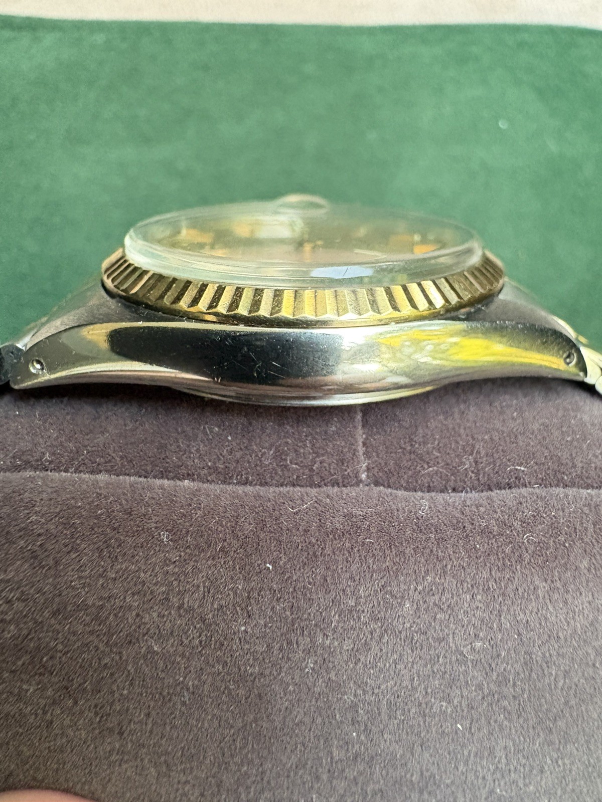 TUDOR Oyster Prince Date Day 94613 – Two Tone 18K Gold | Champagne Dial w/Pouch