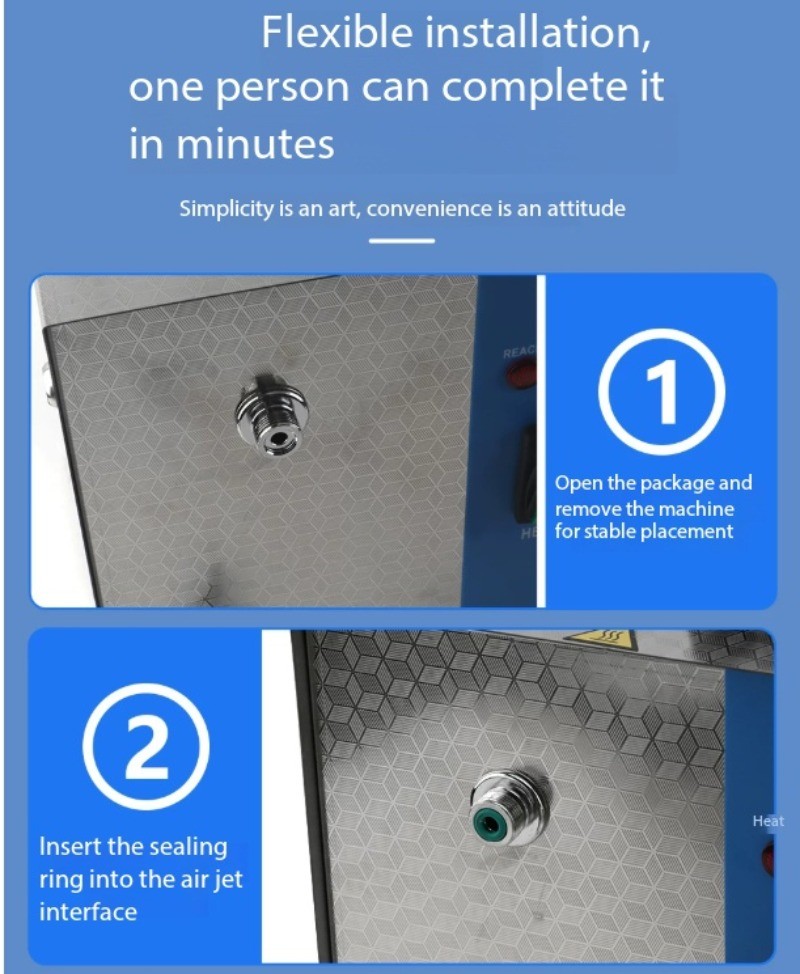 High-Temperature, High-Pressure Steam Cleaner for Jewelry and Accessories