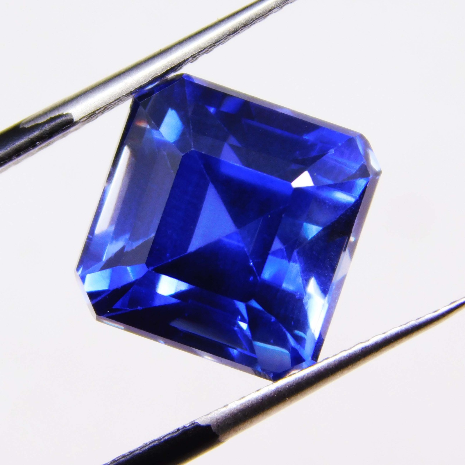 12.45 Ct Sri Lanka Natural Ocean Blue Sapphire Octagon CERTIFIED Loose Gemstone