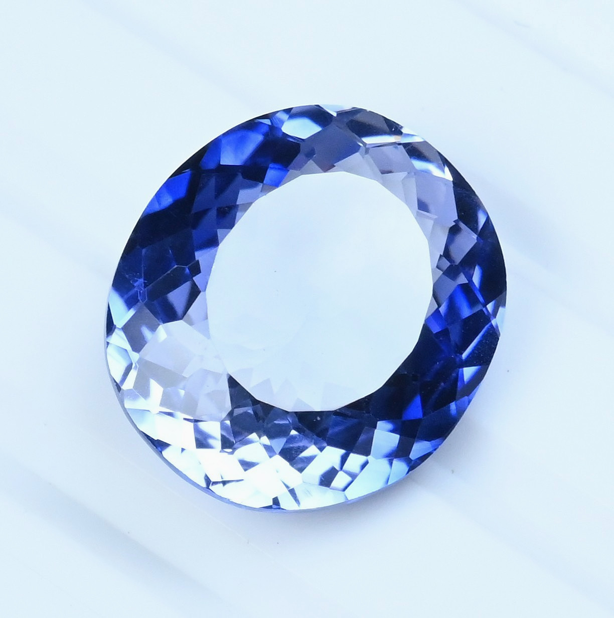 21.25 Ct Natural Montana YoGo Sapphire Oval Certified Flawless Loose Gemstone