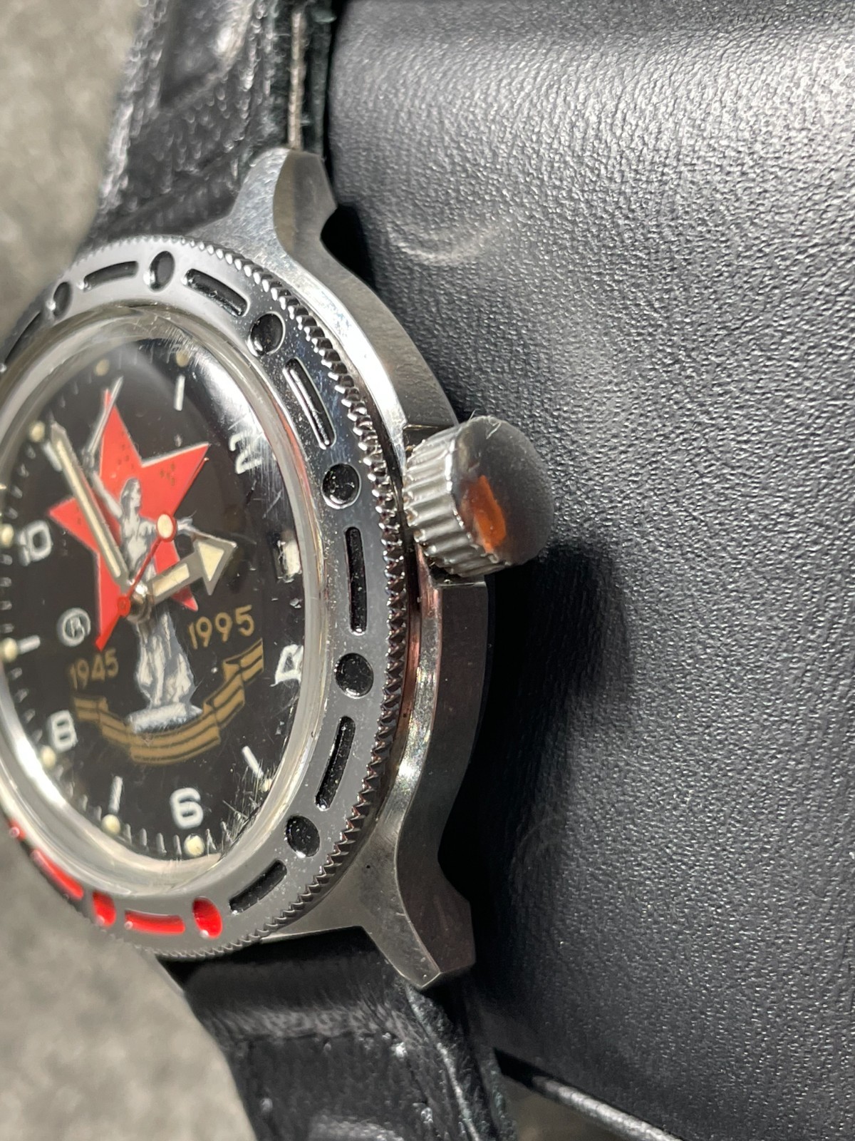 Vintage Rare Vostok Komandirskie 50th Victory Anniversary automatic winding