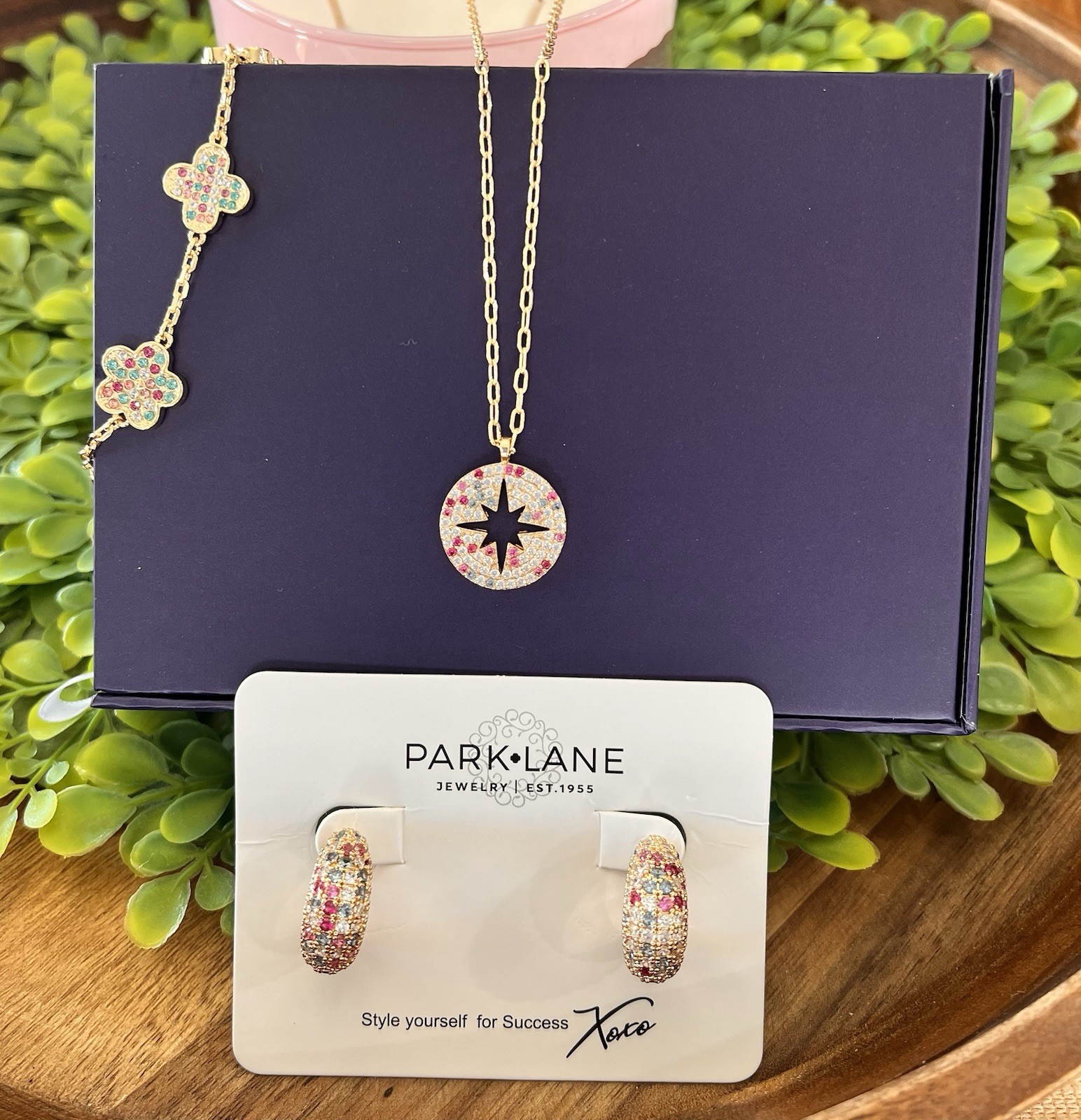 July 2026 Park Lane ELITE Necklace Bracelet Earrings Sparkle Box – PIXIE BNWT