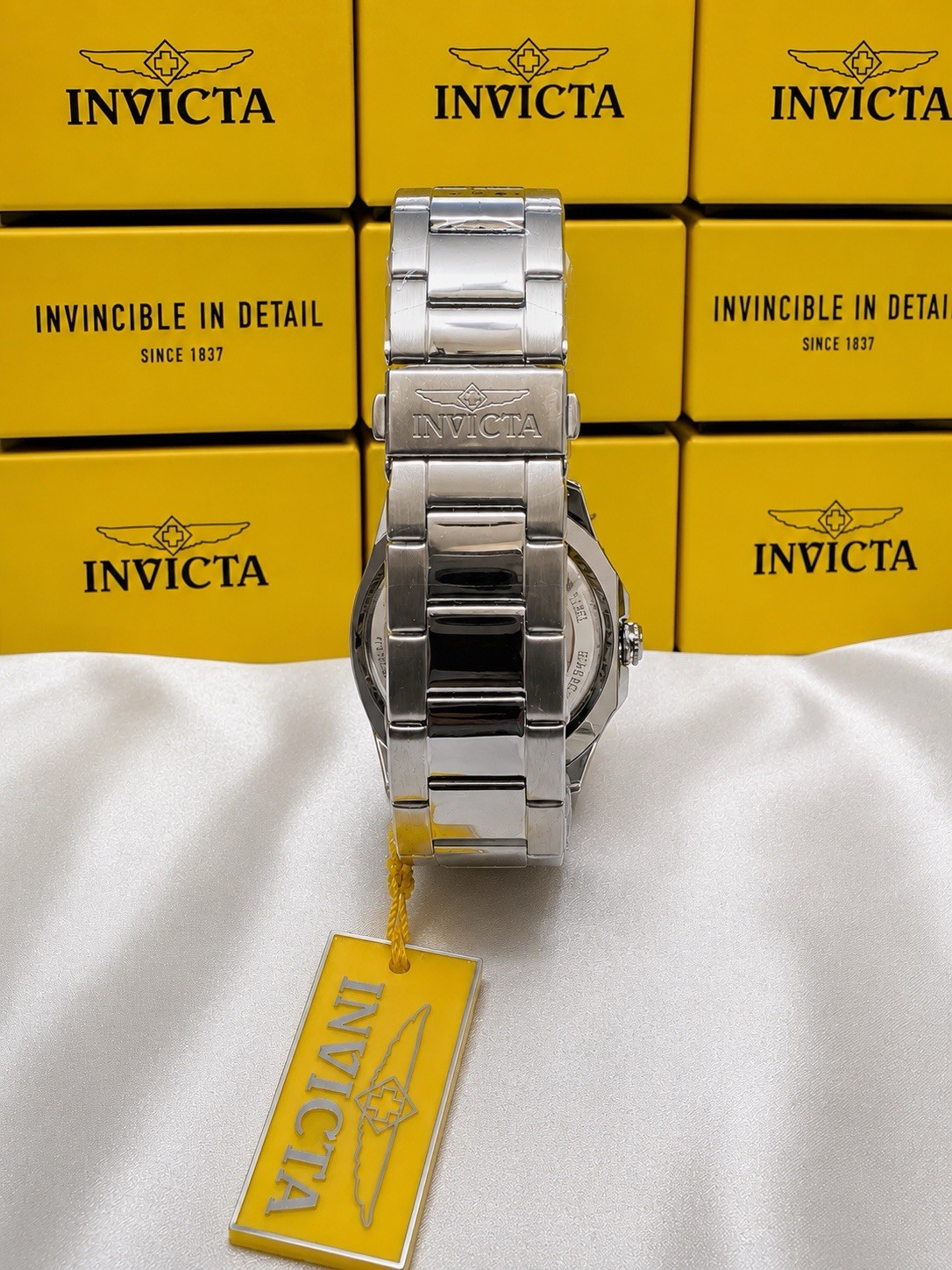 Invicta S1 Rally Diablo 50604 Men’s 46mm Black Skeleton Dial Steel Watch New