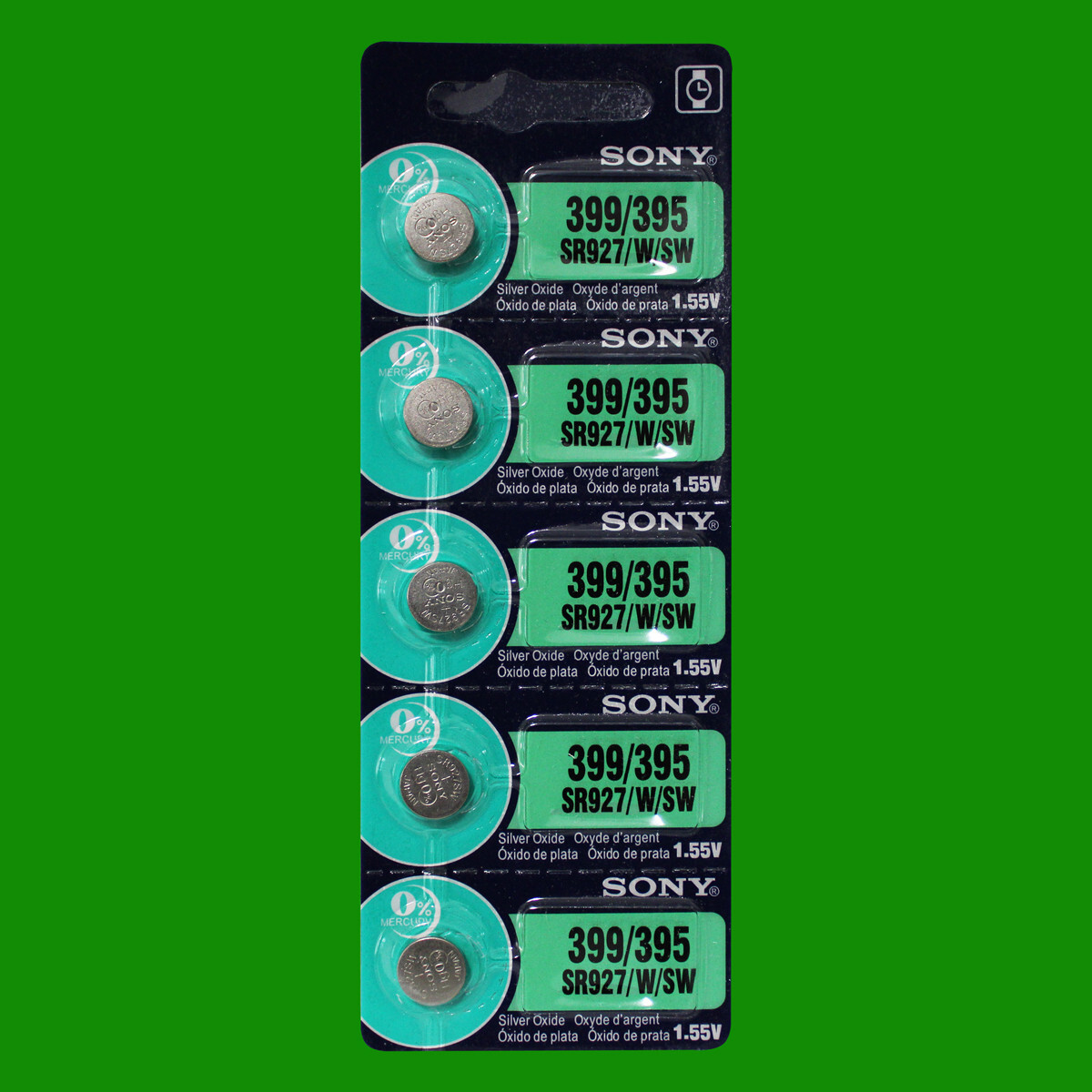 Sony 395 SR927/SW Watch Battery – 5Pcs