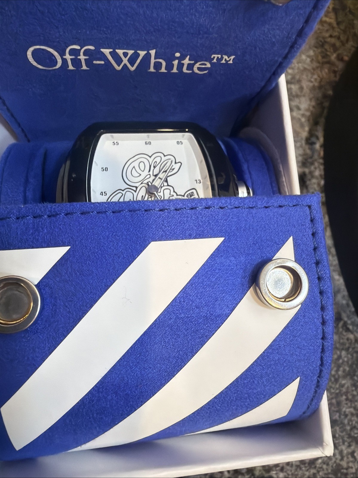 OFF WHITE BEAT WATCH TIME (Rare)