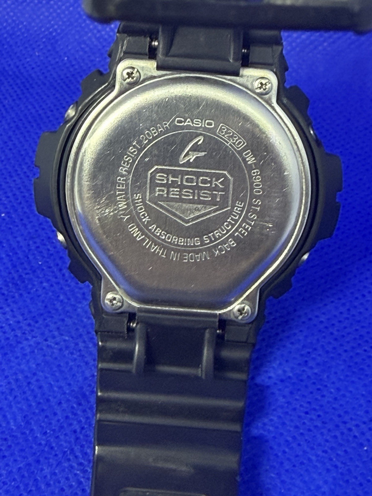 CASIO G Shock DW 6900 Pre-owned New Battery